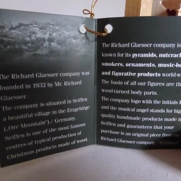 NEW 11” ERZGEBIRGISCHE VOLKSKUNST RICHARD GLASSER WOOD CHRISTMAS PYRAMID SNOWMAN - Picture 14 of 14